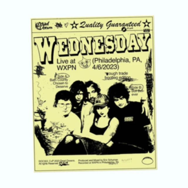 WEDNESDAY - LIVE AT WXPN (PHILADELPHIA, PA. 4/6/2023) (PINK VINYL) - 12 Inch vinyl