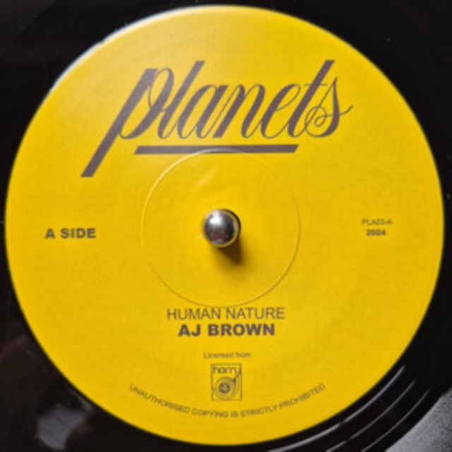 AJ BROWN - HUMAN NATURE (IMPORT) - 7 inch Vinyl