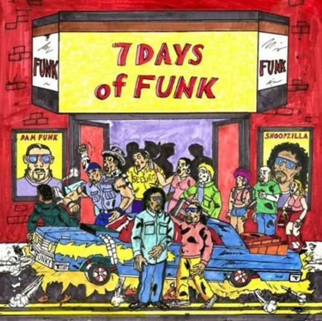 7 DAYS OF FUNK (DAM FUNK & SNOOPZILLA) - 7 DAYS OF FUNK (7 BOX SET W/ INSTRUMENTALS / BONUS 7 / DL CARD) - 7 inch Vinyl