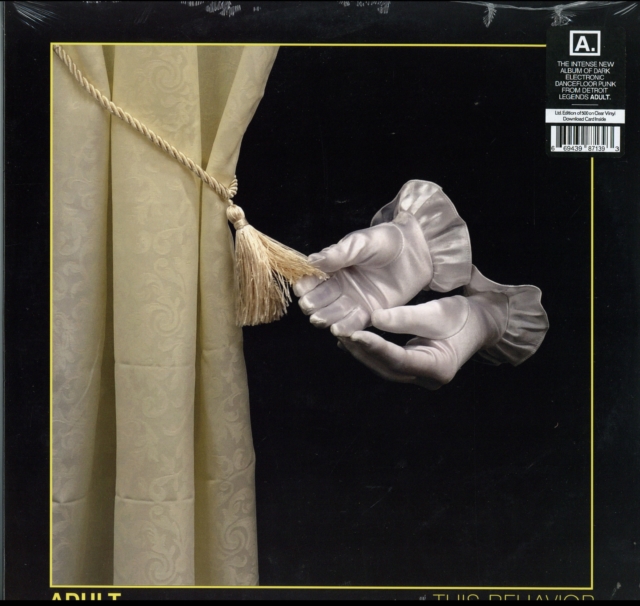 ADULT - THIS BEHAVIOR (CLEAR VINYL) - LP Vinyl