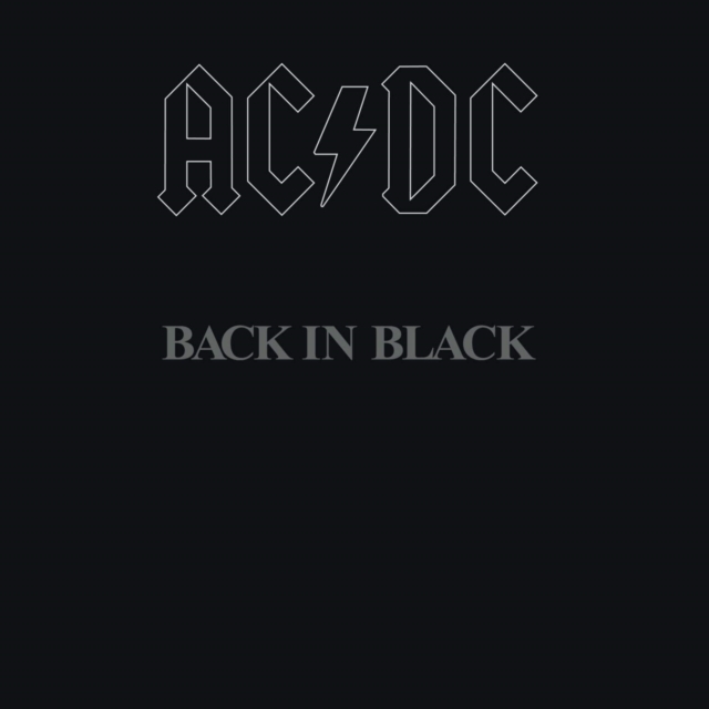 AC/DC - BACK IN BLACK (180G) - LP Vinyl