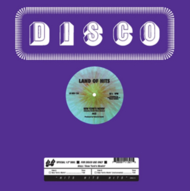 AHZZ - NEW YORK'S MOVIN / NEW YORK'S MOVIN (INSTRUMENTAL) - 12 Inch vinyl