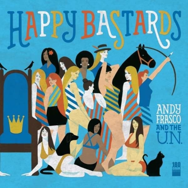 ANDY & THE U.N. FRASCO - HAPPY BASTARDS - LP Vinyl