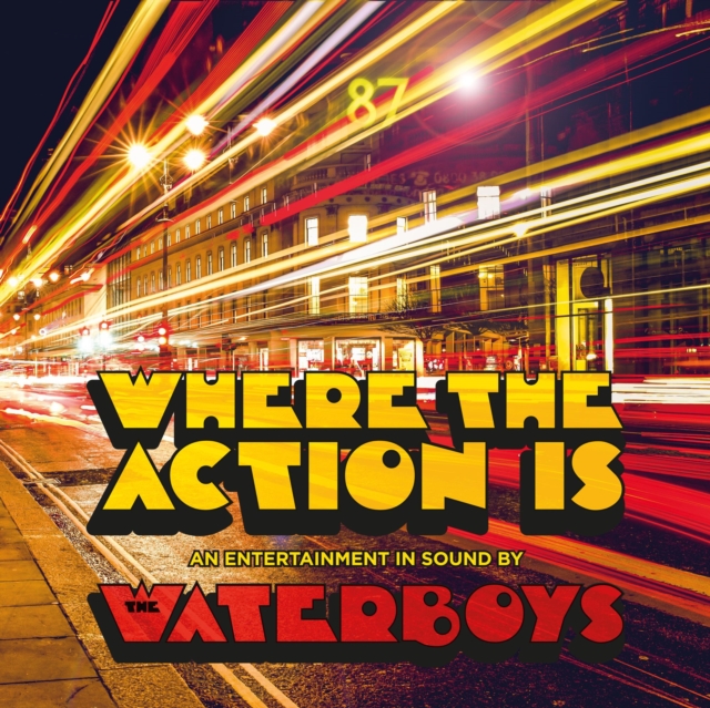 WATERBOYS - WHERE THE ACTION IS - LP Vinyl