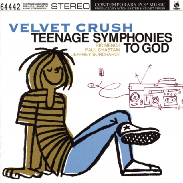 VELVET CRUSH - TEENAGE SYMPHONIES TO GOD - LP Vinyl