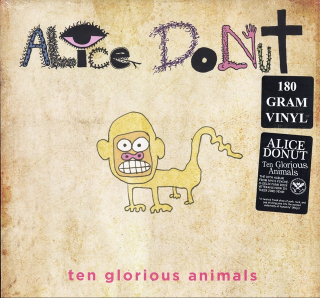 0721616040913-2.jpg ALICE DONUT - TEN GLORIOUS ANIMALS - LP Vinyl