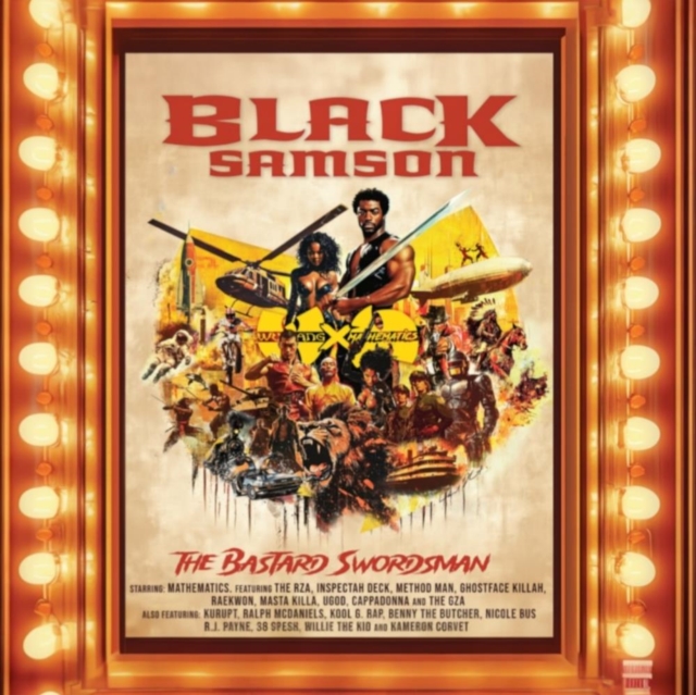 WU-TANG & MATHEMATICS - BLACK SAMSON, THE BASTARD SWORDSMAN: WU-TANG, THE SAGA CONTINUES - LP Vinyl