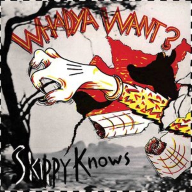 WHADYA WANT - SKIPPY KNOWS (WHITE IN RED VINYL) - LP Vinyl