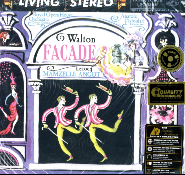 ANATOLE FISTOULARI - WALTON: FACADE / LECOCQ: MAMZELLE ANGOT (200G) - LP Vinyl