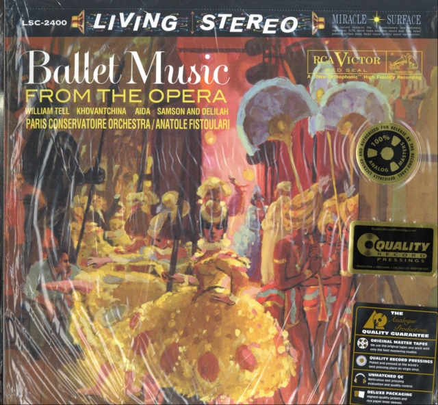 ANATOLE FISTOULARI - BALLET MUSIC FROM THE OPERA (200G) - LP Vinyl