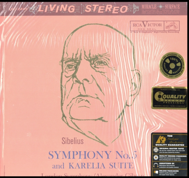 0753088240515-3.jpg ALEXANDER GIBSON - SIBELIUS: SYMPHONY NO. 5 & KARELIA SUITE (200G) - LP Vinyl