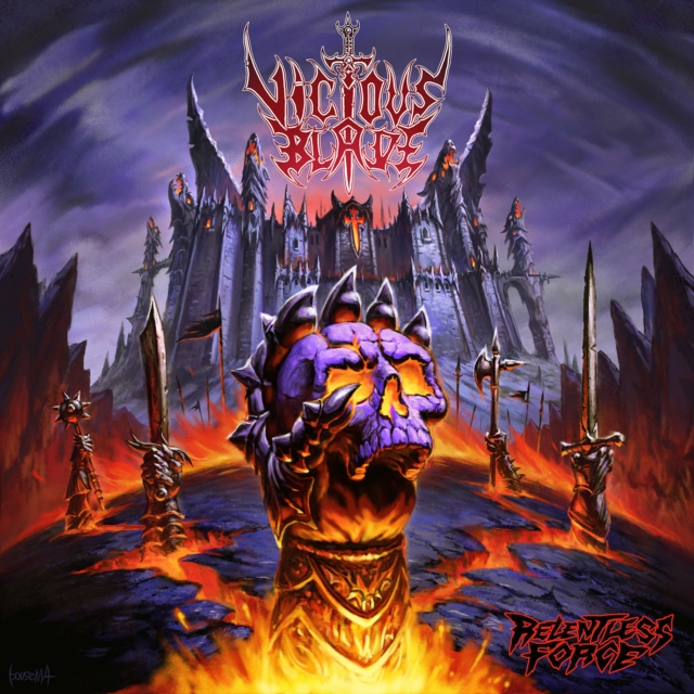 VICIOUS BLADE - RELENTLESS FORCE (PURPLE VINYL) - LP Vinyl