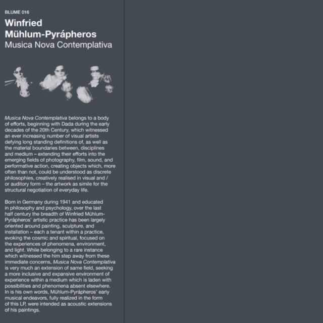 WINFRIED MUHLUM-PYRAPHEROS - MUSICA NOVA CONTEMPLATIVA - LP Vinyl
