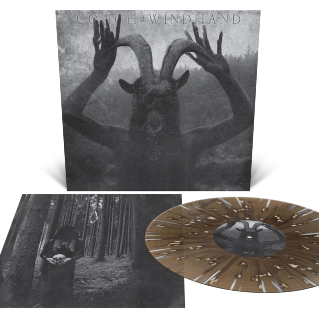 WINDHAND & COUGH - REFLECTION OF THE NEGATIVE (BLACK ICE WITH WHITE, GREY & BONE WHI - LP Vinyl