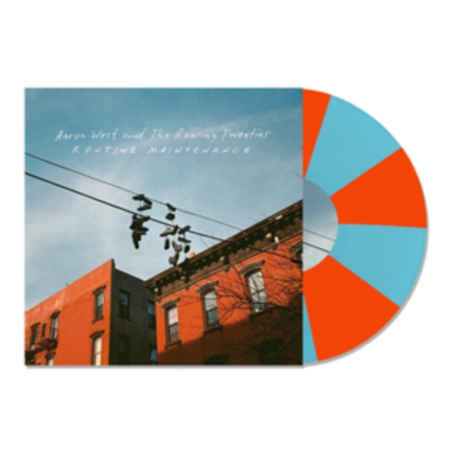 AARON & THE ROARING TWENTIES WEST - ROUTINE MAINTENANCE (BLUE/ORANGE VINYL/REISSUE) - LP Vinyl