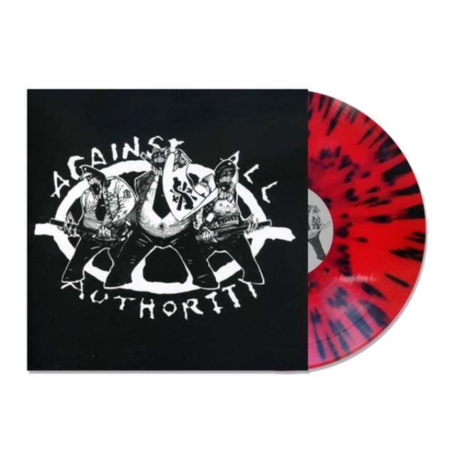 AGAINST ALL AUTHORITY - 24 HOUR ROADSIDE RESISTANCE (RED W/ BLACK VINYL) - LP Vinyl