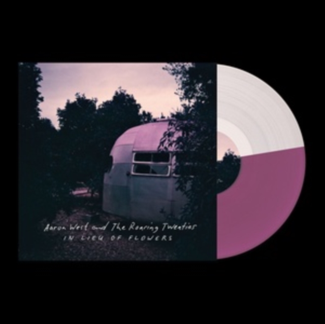 AARON & THE ROARING TWENTIES WEST - IN LIEU OF FLOWERS (PURPLE & CLEAR SPLIT VINYL) - LP Vinyl