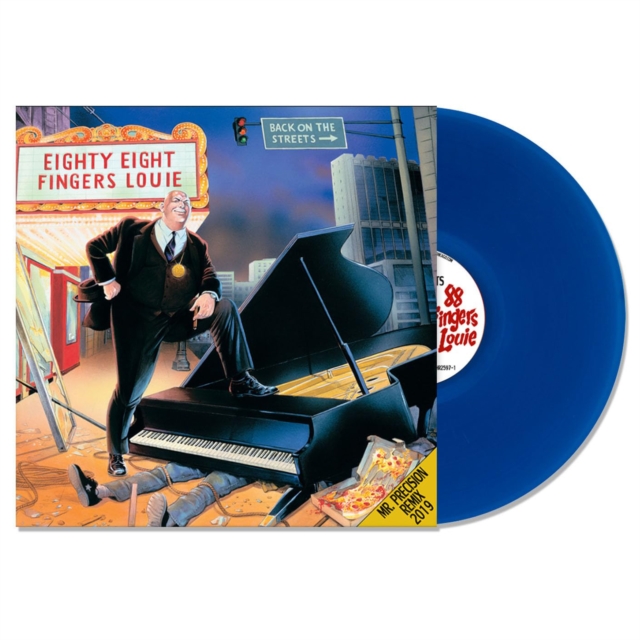 88 FINGERS LOUIE - BACK ON THE STREETS (REMIXED & REMASTERED) (BLUE VINYL) - LP Vinyl