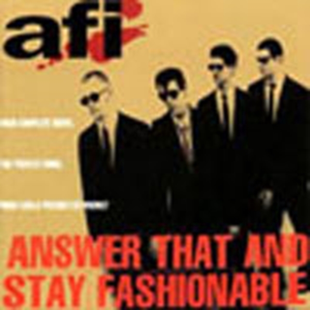 0794171581115-4.jpg AFI - ANSWER THAT & STAY FASHIONABLE - LP Vinyl