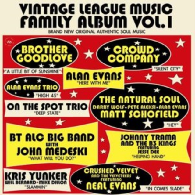 VINTAGE LEAGUE MUSIC - VINTAGE LEAGUE MUSIC FAMILY ALBUM VOL.1 - LP Vinyl