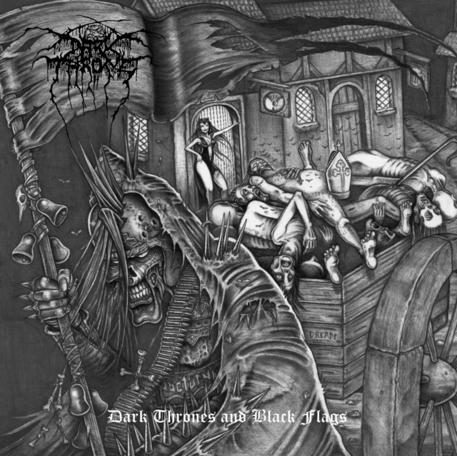 (PRE-ORDER) DARKTHRONE - DARK THRONES & BLACK FLAGS - LP Vinyl