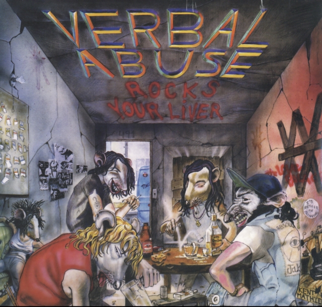 VERBAL ABUSE - VERBAL ABUSE ROCKS YOUR LIVER - LP Vinyl