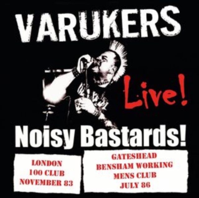 VARUKERS - NOISY BASTARDS (RED VINYL) - LP Vinyl