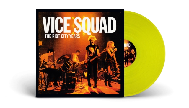 VICE SQUAD - RIOT CITY YEARS (YELLOW VINYL) - LP Vinyl