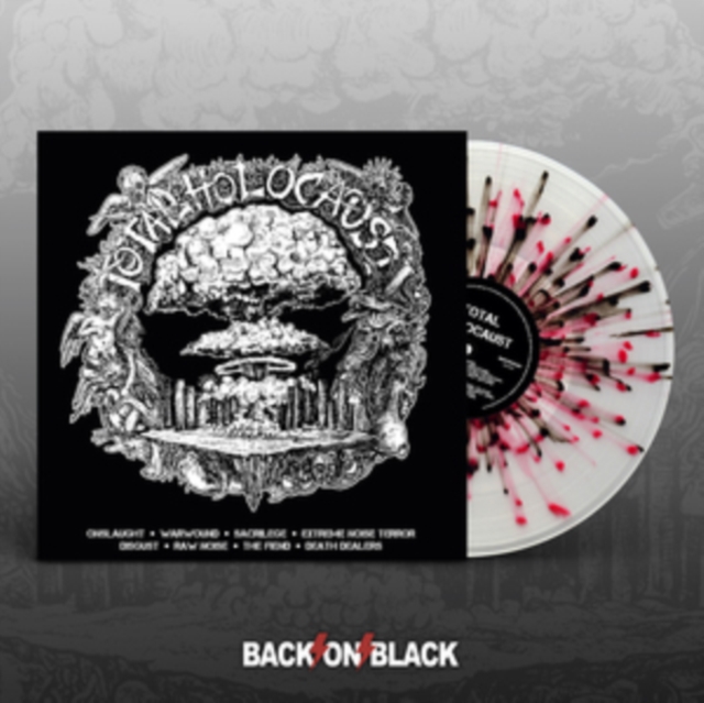 VARIOUS ARTISTS - TOTAL HOLOCAUST: VOL. 1 (CLEAR/BLACK/RED SPLATTER VINYL/2LP) - LP Vinyl