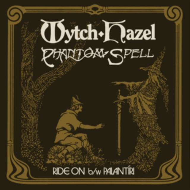 WYTCH HAZEL & PHANTOM SPELL - RIDE ON/PALANTIRI (TRANSPARENT METALLIC GOLD VINYL) - 7 inch Vinyl