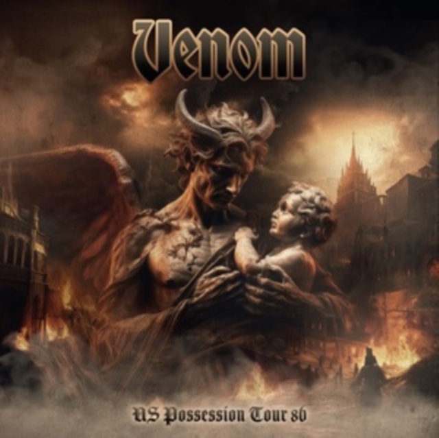 VENOM - US POSSESSION TOUR 86 (RED W/ BLACK SPLATTER VINYL) - LP Vinyl
