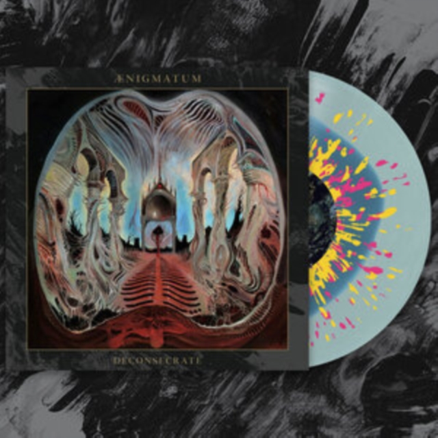 ÆNIGMATUM - DECONSECRATE (ROYAL BLUE INSIDE ELECTRIC BLUE W/ NEON PINK & MUST - LP Vinyl