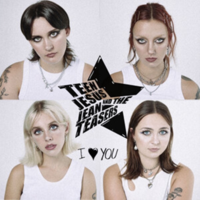 (PRE-ORDER) TEEN JESUS & THE JEAN TEASERS - I LOVE YOU (OPAQUE PINK VINYL) - LP Vinyl