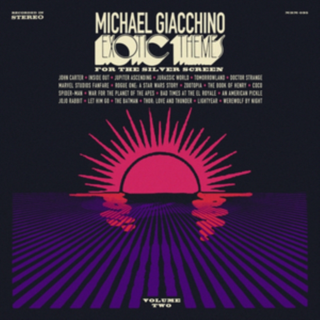(PRE-ORDER) MICHAEL GIACCHINO - EXOTIC THEMES FOR THE SILVER SCREEN, VOL. 2 (2LP) - LP Vinyl