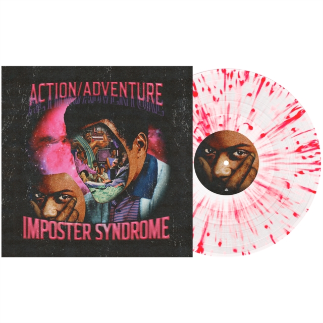 ACTION/ADVENTURE - IMPOSTER SYNDROME (CLEAR W/ HOT PINK SPLATTER VINYL) - LP Vinyl