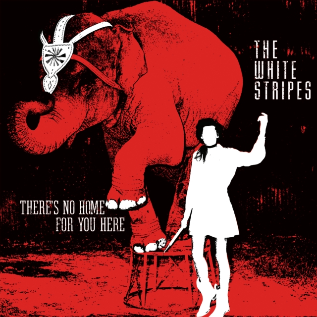 WHITE STRIPES - THERE'S NO / I FOUGHT PIRANHAS / LET'S BUILD (LIVE) - 7 inch Vinyl