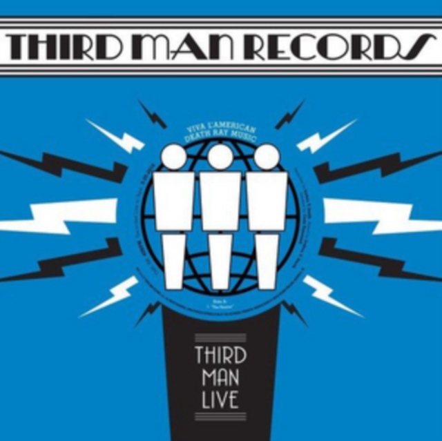 VIVA L'AMERICAN DEATH RAY MUSIC - LIVE AT THIRD MAN RECORDS - 7 inch Vinyl