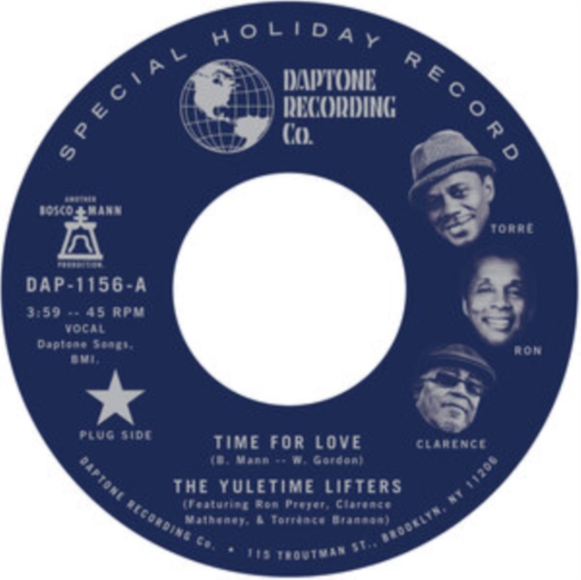 YULETIME LIFTERS - TIME FOR LOVE B/W TIME FOR LOVE (INSTRUMENTAL) - 7 inch Vinyl
