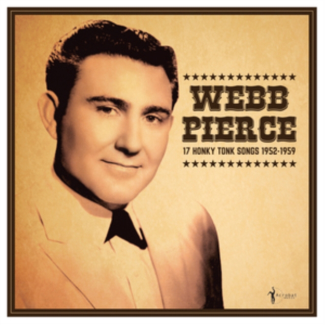 WEBB PIERCE - 17 HONKY TONK SONGS - LP Vinyl