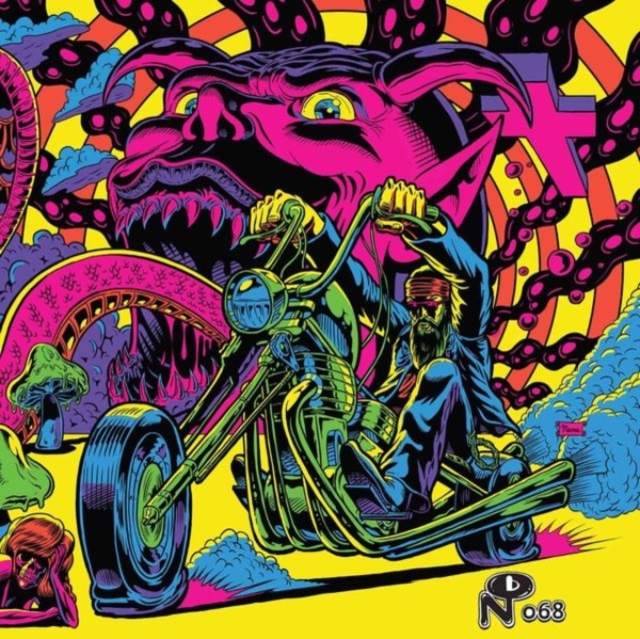 VARIOUS ARTISTS - WARFARING STRANGERS: ACID NIGHTMARES (NEON BLOTTER SWIRL VINYL/2L - LP Vinyl