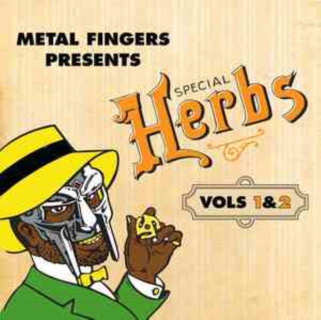 (PRE-ORDER) MF DOOM - METAL FINGERS PRESENTS: SPECIAL HERBS VOL. 1 & 2 (2LP/MUSTARD YEL - LP Vinyl