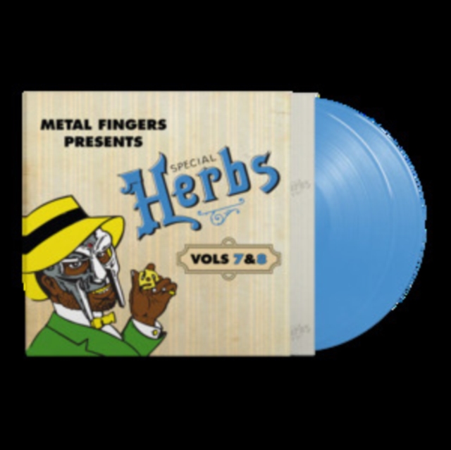 (PRE-ORDER) MF DOOM - METAL FINGERS PRESENTS: SPECIAL HERBS VOL. 7 & 8 (2LP/SLY BLUE VI - LP Vinyl