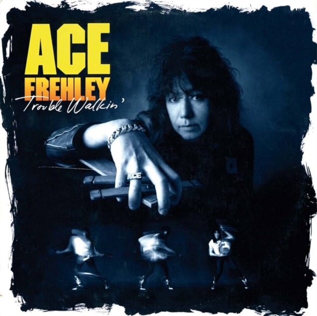 ACE FREHLEY - TROUBLE WALKIN (OXBLOOD RED HIDE YOUR HEART SWIRL VINYL) - LP Vinyl