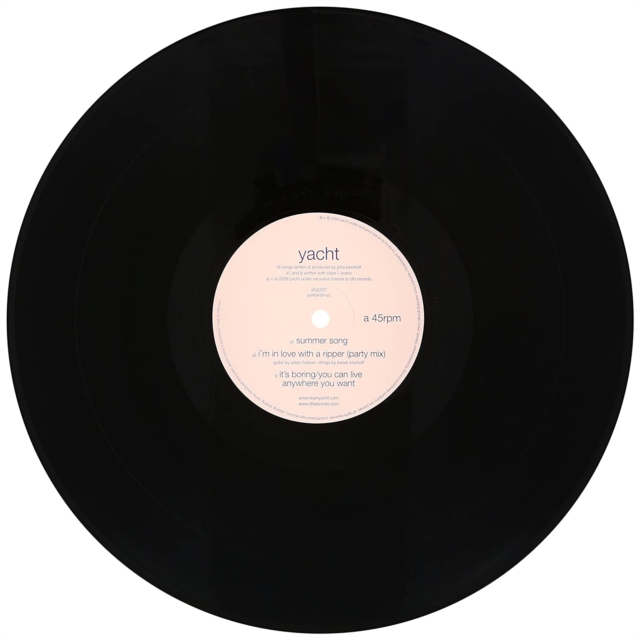 YACHT - SUMMER SONG - LP Vinyl