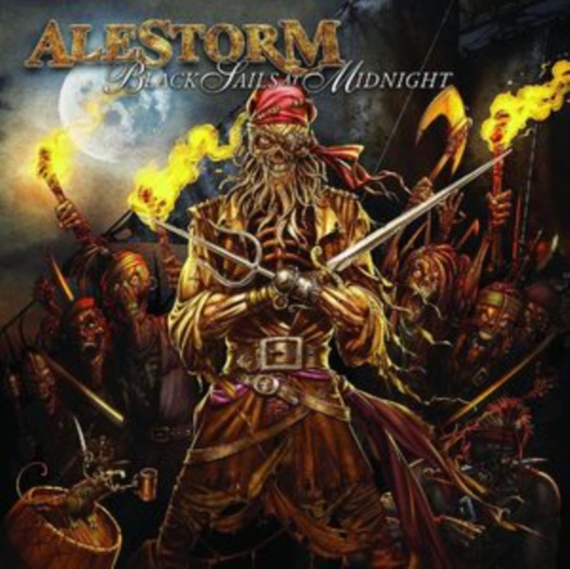 0840588164240-3.jpg ALESTORM - BLACK SAILS AT MIDNIGHT VINYL - LP Vinyl