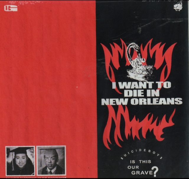 $UICIDEBOY$ - I WANT TO DIE IN NEW ORLEANS (RED/BLACK VINYL) - LP Vinyl