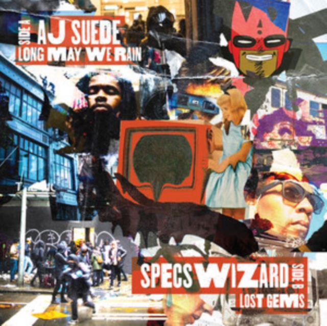 0843563132630-3.jpg AJ & SPECSWIZARD SUEDE - LONG MAY WE RAIN & LOST GEMS (140G) - LP Vinyl