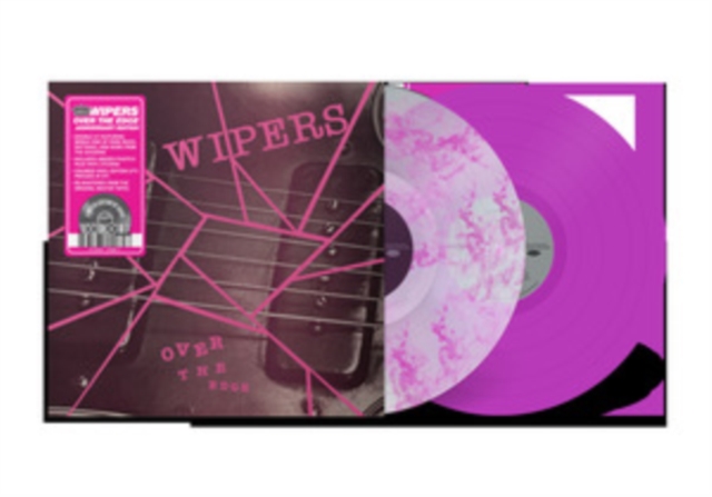 WIPERS - OVER THE EDGE (ANNIVERSARY EDITION/2LP/CLEAR RED W/ MAGENTA HI-ME - LP Vinyl