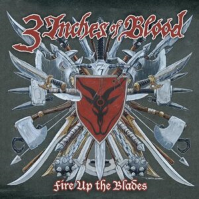 3 INCHES OF BLOOD - FIRE UP THE BLADES (EXPANDED) (CRIMSON FIRE VINYL/2LP) - LP Vinyl