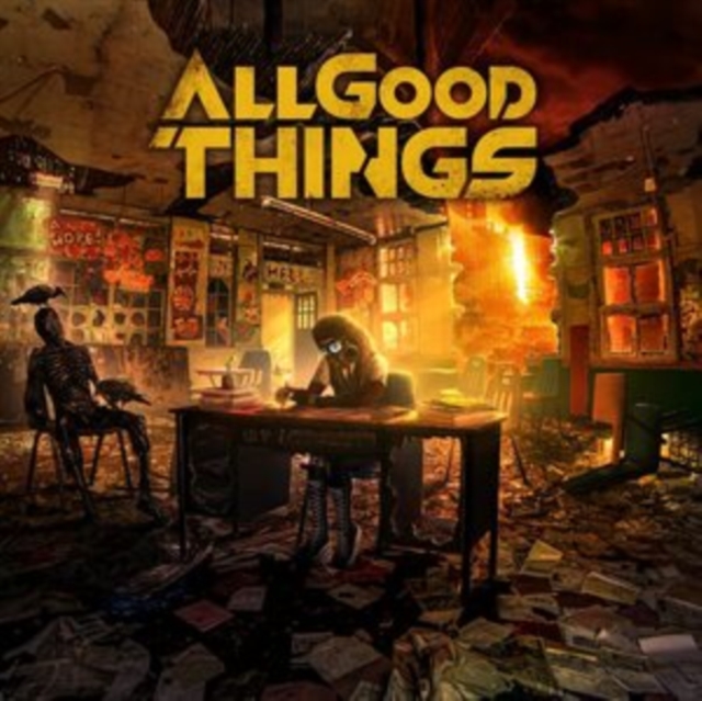 0849320008019.jpg ALL GOOD THINGS - HOPE IN HELL (TRANSLUCENT ORANGE & BLACK VINYL) - LP Vinyl
